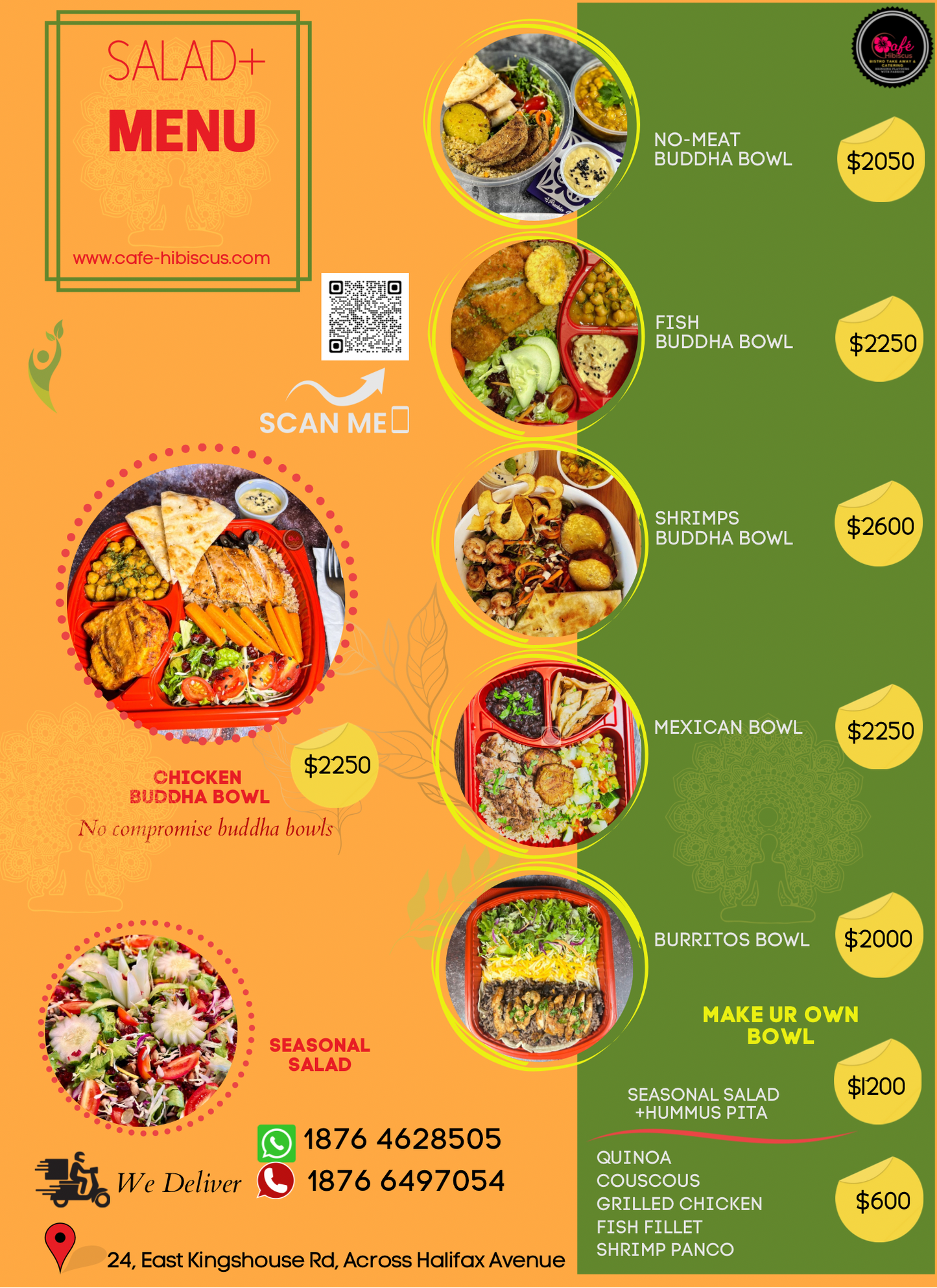 Salads & Bowls (Buddha Bowls)