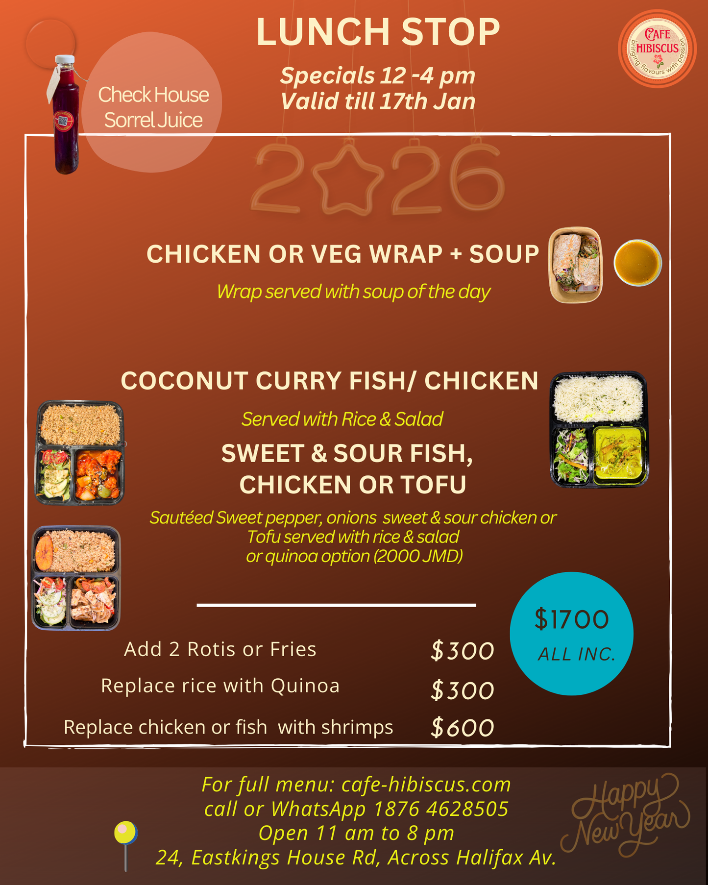 Lunch Specials Weekly