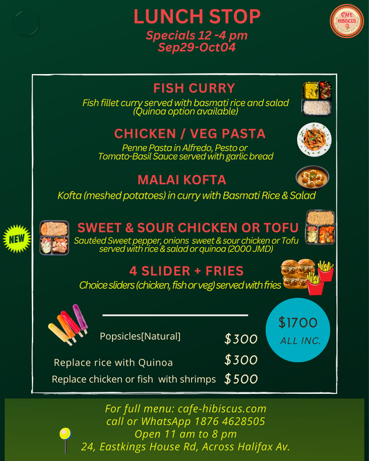 Lunch Specials Weekly