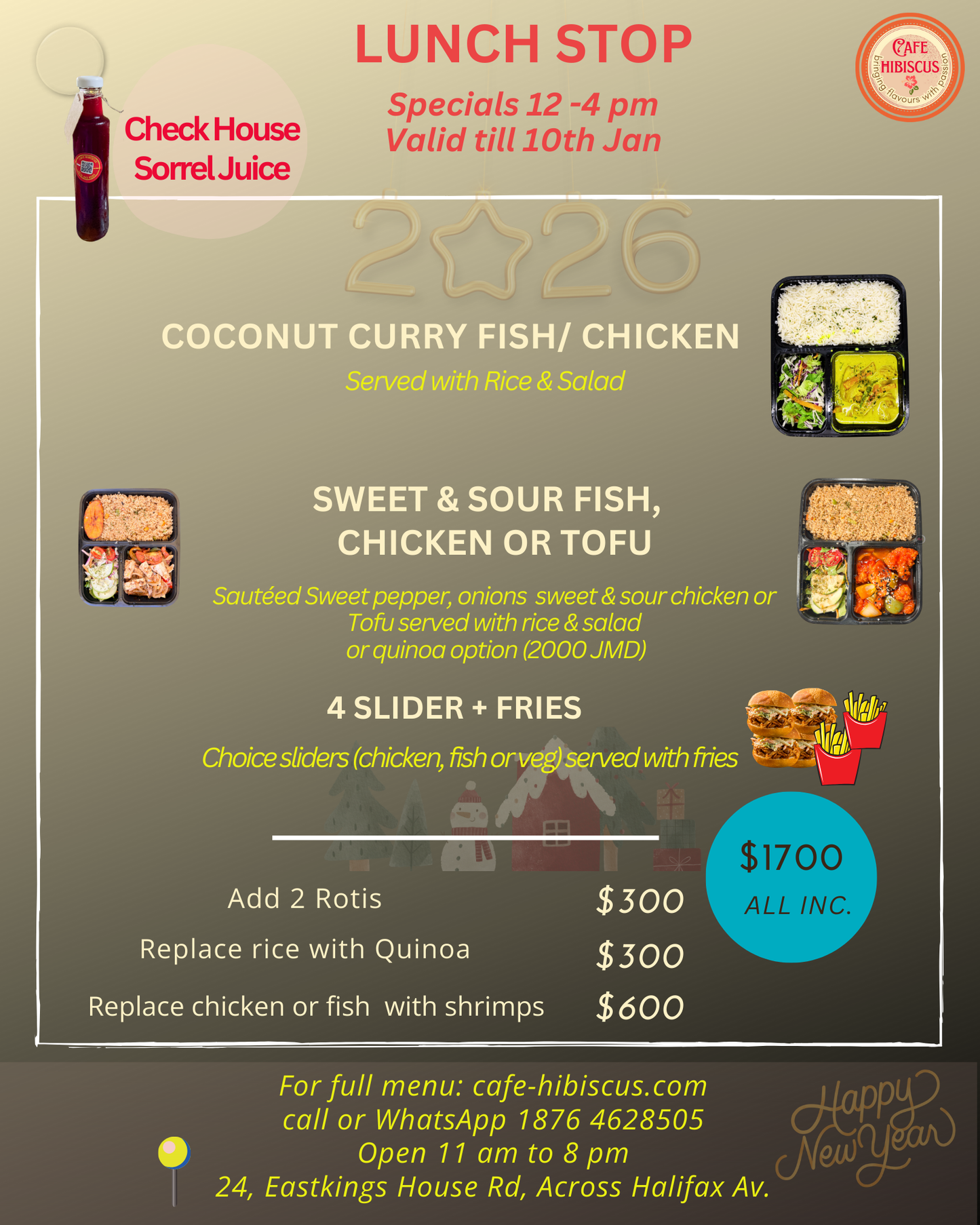 Lunch Specials Weekly